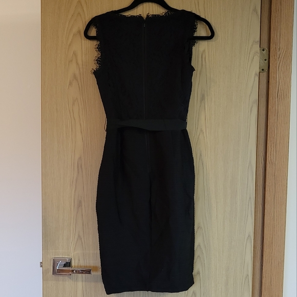 Maeve from Anthropologie Black lace dress sz6 - Picture 2 of 6